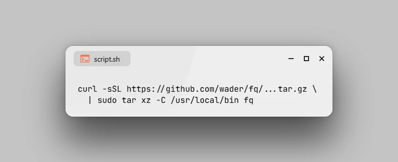 Install fq Binary Data Analysis Tool on Ubuntu 26.04