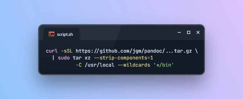 Install Pandoc on Ubuntu 26.04