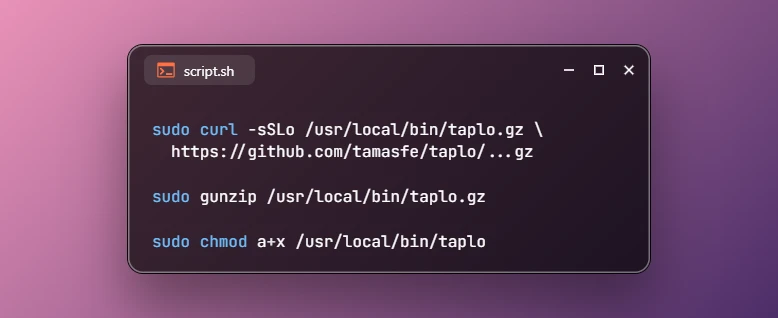 Install Taplo on Ubuntu 26.04
