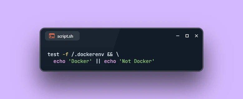 Check if Process is Running Inside Docker Container