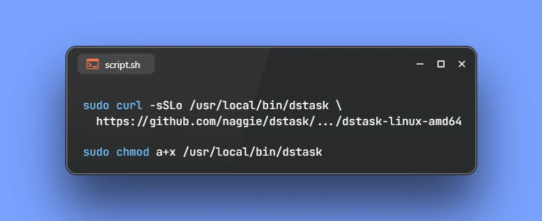 Install dstask on Ubuntu 26.04