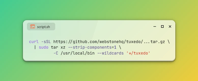 Install tuxedo Todo Manager on Ubuntu 26.04