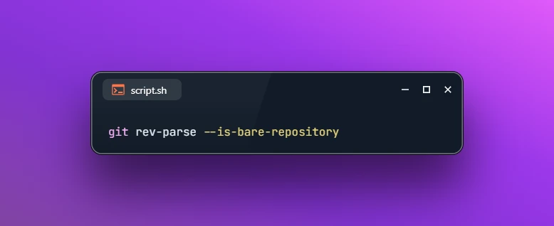 Check if Git Repository is Bare