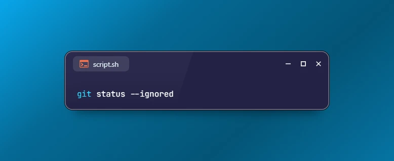 Get List of Ignored Files in Git