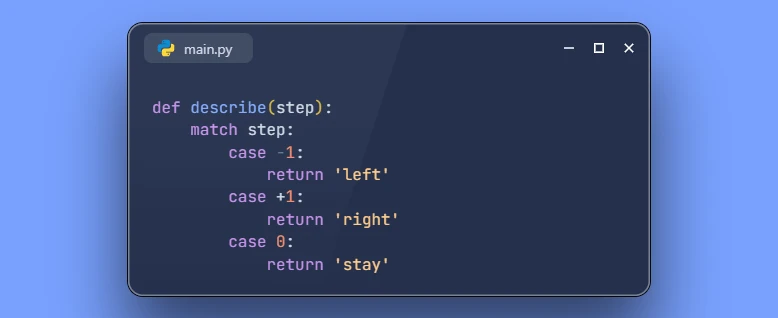 Unary Plus is Allowed in Match Patterns in Python 3.15